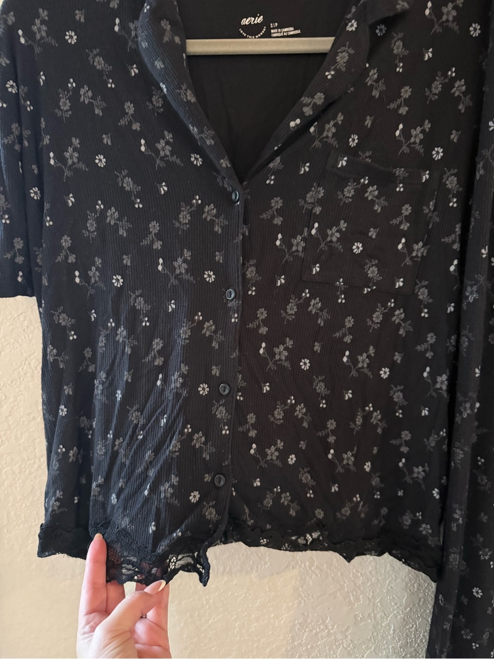 Aerie ribbed Pajama Set (m) - Picture 2 of 7
